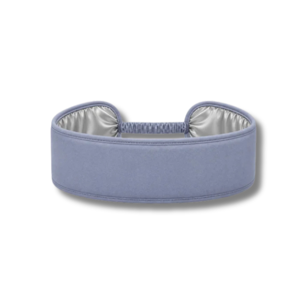Шелковая повязка для умывания и ухода серая - MOLODO Silk Bandage For Washing And Care Stone Grey фото