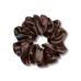 Шовкова резинка для волосся коричнева - MOLODO Silk Scrunchie Large Brown фото