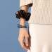 Шовкова резинка для волосся коричнева - MOLODO Silk Scrunchie Large Brown фото 4