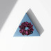 Шовкова резинка для волосся сливова - MOLODO Silk Scrunchie Large Plum фото 2