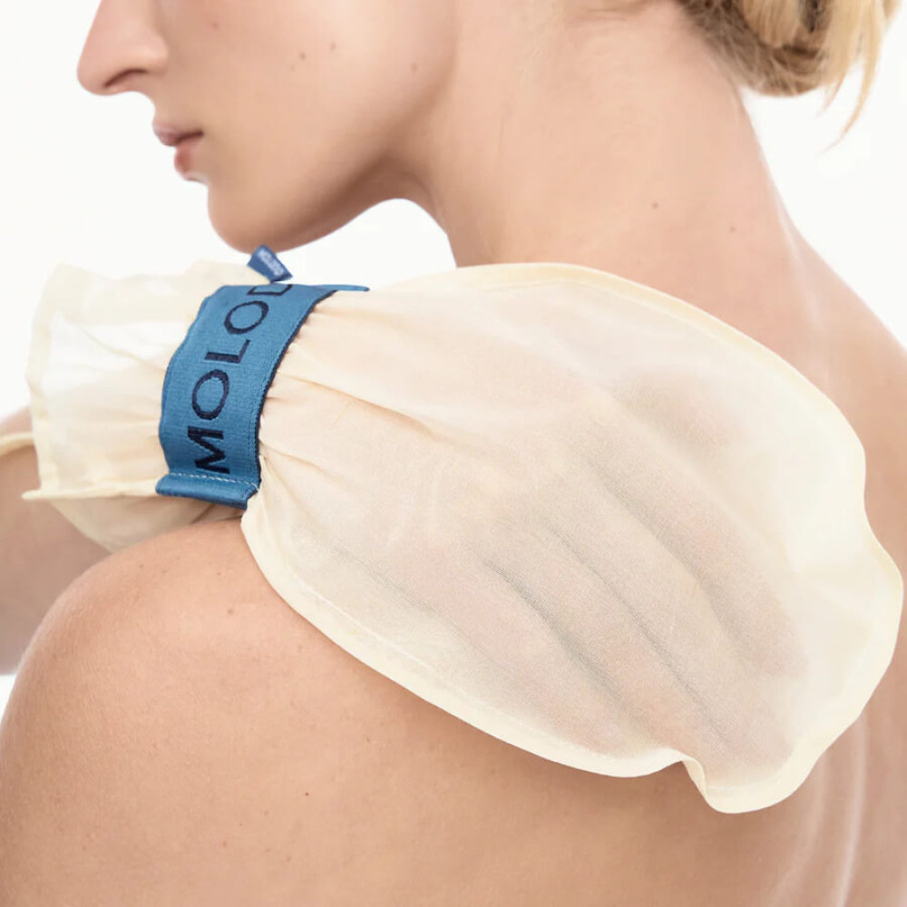 Шовкова рукавиця для пілінгу - MOLODO Raw Silk Peeling Glove фото 2