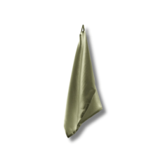 Шелковое полотенце для лица оливковое - MOLODO Silk Face Towel Forest Moss 