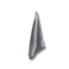 Шелковое полотенце для лица серое - MOLODO Silk Face Towel Stone Grey 