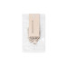 Набор из 2 тонких мини-резинок для волос в бежевом цвете - MON MOU Silk Mini Slim Scrunchie Beige Set фото 2