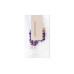 Набор из 2 тонких мини-резинок для волос в фиолетовом цвете - MON MOU Silk Mini Slim Scrunchie Purple Set фото 3