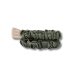 Набор из 2 тонких мини-резинок для волос в оливковом цвете - MON MOU Silk Mini Slim Scrunchie Olive Set фото