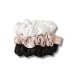 Набір із 3 середніх резинок для волосся - MON MOU Silk Medium Scrunchies Set 1 фото