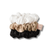Набір із 3 середніх резинок для волосся - MON MOU Silk Medium Scrunchies Set 2 фото