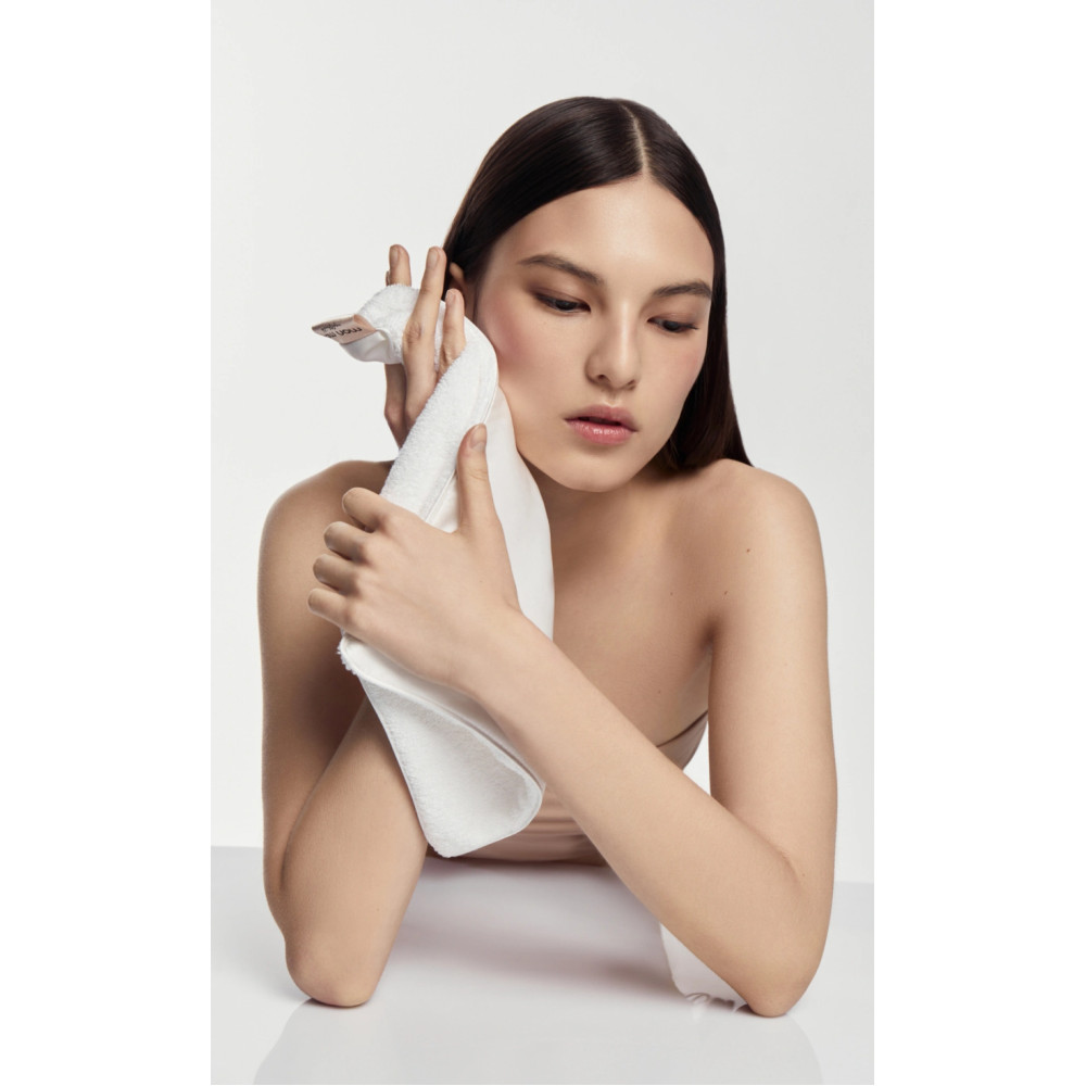 Набор полотенец для лица и шеи - MON MOU Face Soft Silk Towels White фото 3