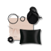 Подарочный набор "Black" - MON MOU Soft Silk Set Black фото