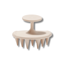 Щеточка для очищения кожи головы нюдовая - MON MOU Soft Scrub Brush Nude 