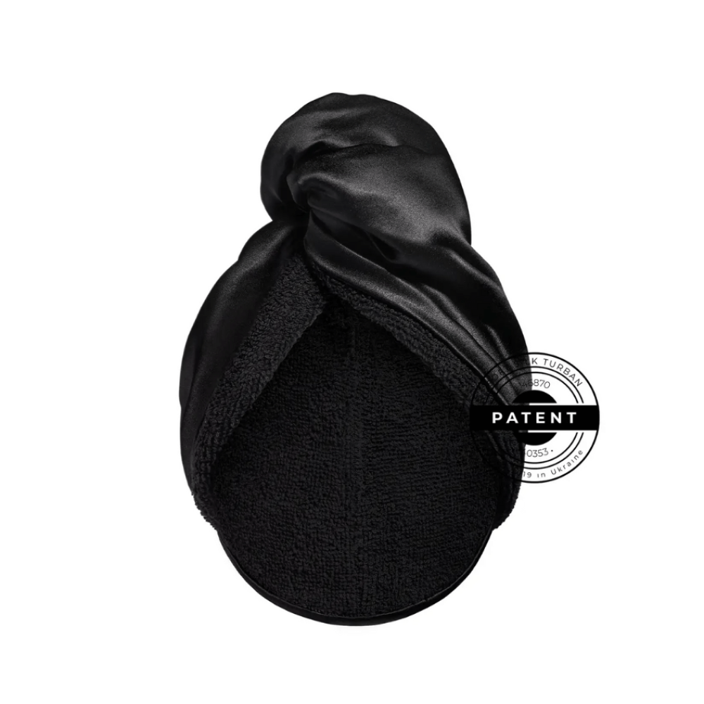 Шелковое полотенце-тюрбан с бахромой - MON MOU Soft Silk Turban фото