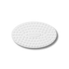 Силиконовая щеточка для тела белая - MON MOU Soft Body Brush White 