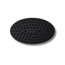 Силиконовая щеточка для тела чёрная - MON MOU Soft Body Brush Black 