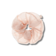 Супер объемная резинка для волос нюдовая - MON MOU Silk Volume Scrunchie Nude 