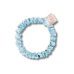 Тонкая резинка для волос нежно-голубая - MON MOU Silk Slim Scrunchie Baby Blue фото