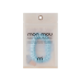 Тонкая резинка для волос нежно-голубая - MON MOU Silk Slim Scrunchie Baby Blue фото 2
