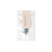 Тонка резинка для волосся сіро-блакитна  - MON MOU Silk Slim Scrunchie Gray Blue фото 2