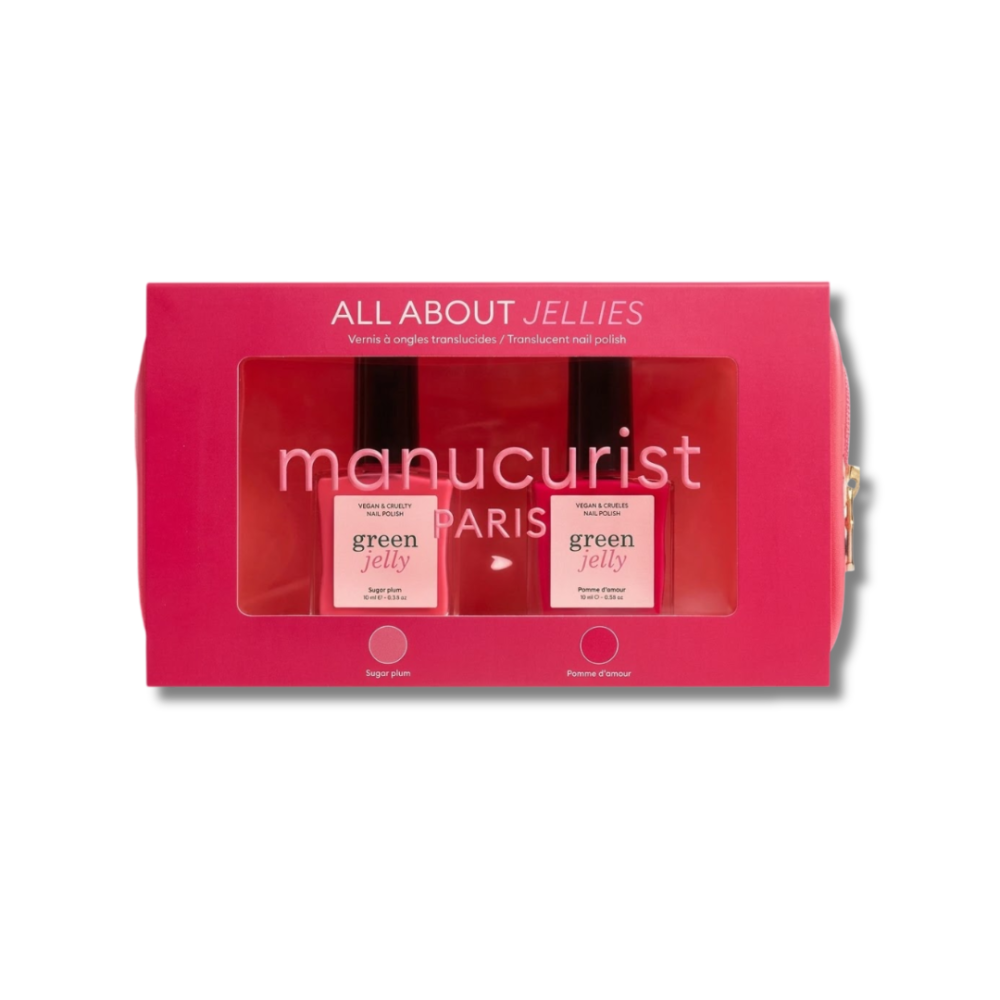 Набор лаков для ногтей в косметичке - Manucurist Jelly Pouch Set фото