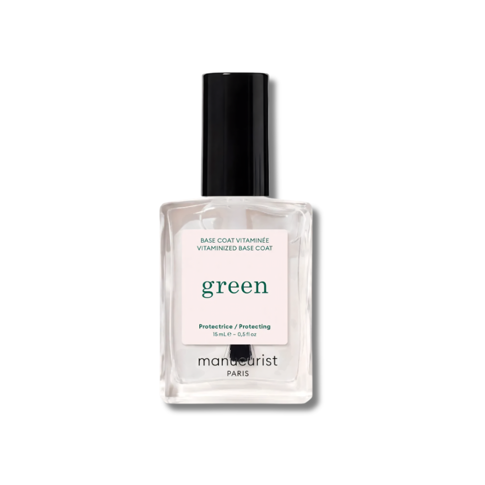 Витаминизированная основа под лак для ногтей - Manucurist Base Coat Vitaminée Green фото