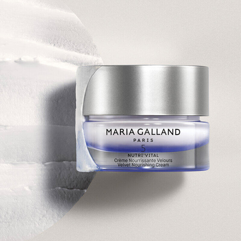 Культовый интенсивно питающий ночной крем - Maria Galland Paris 5 Nutri'Vital Velvet Nourishing Cream фото 3