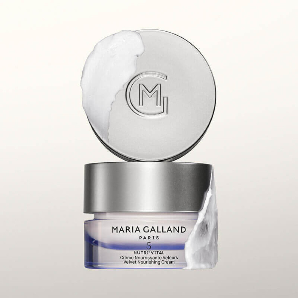 Культовый интенсивно питающий ночной крем - Maria Galland Paris 5 Nutri'Vital Velvet Nourishing Cream фото 2