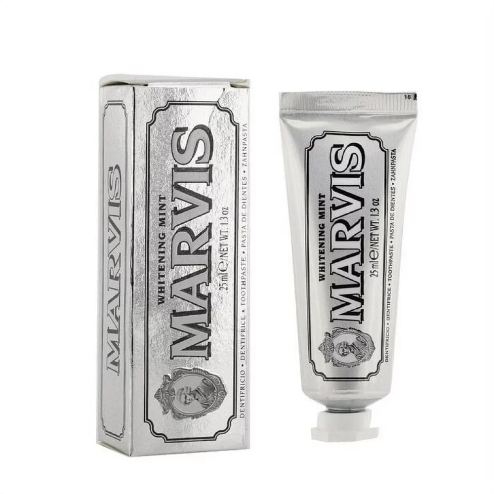 Зубна відбілююча паста - Marvis Whitening Mint Toothpaste 25 мл фото 2