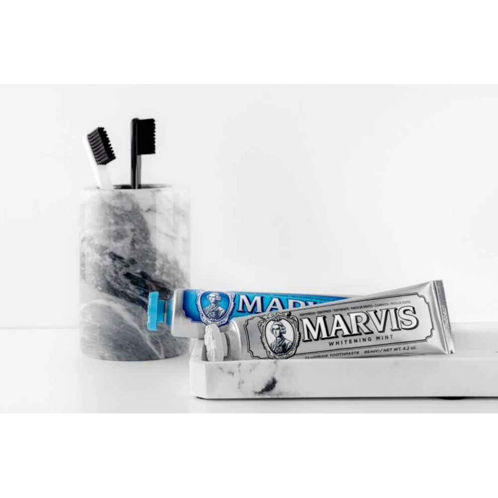 Зубна відбілююча паста - Marvis Whitening Mint Toothpaste 25 мл фото 3