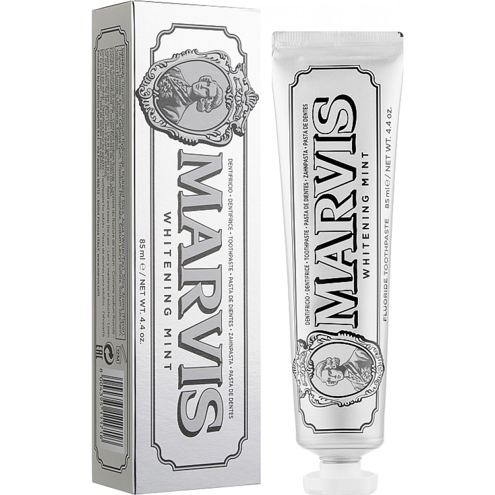 Зубная паста отбеливающая - Marvis Whitening Mint Toothpaste фото