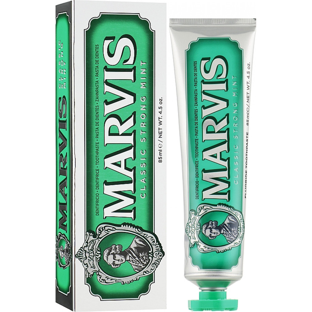 Классическая интенсивная мята зубная паста - Marvis Classic Strong Mint фото