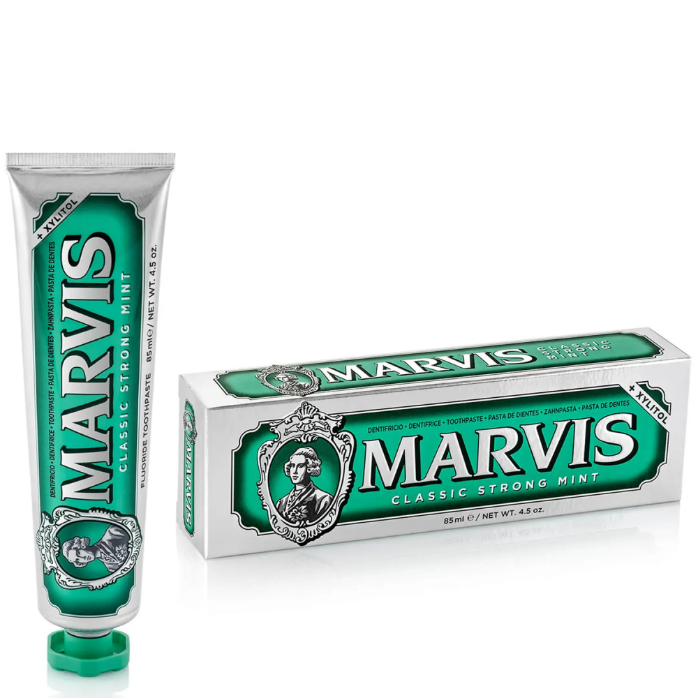 Классическая интенсивная мята зубная паста - Marvis Classic Strong Mint фото 2