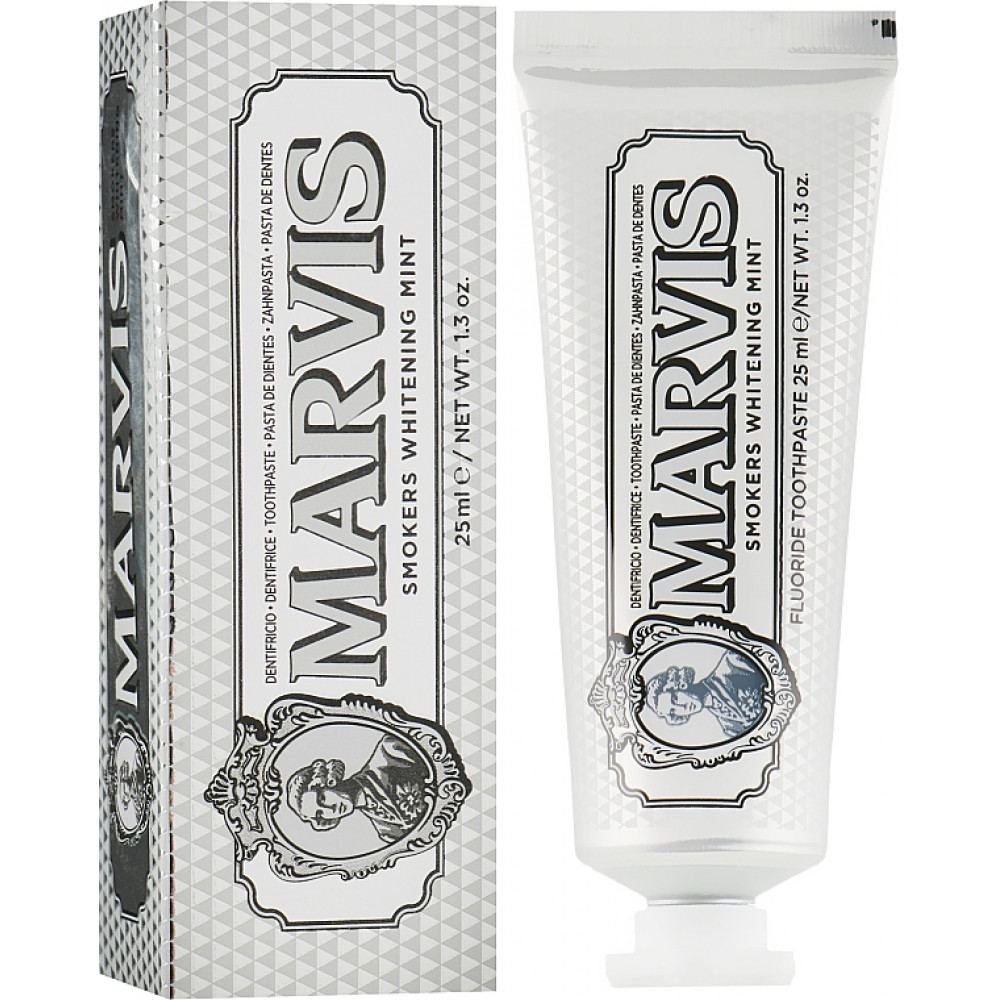 Зубная паста "Отбеливающая мята для курильщиков" - Marvis Smokers Whitening Mint фото