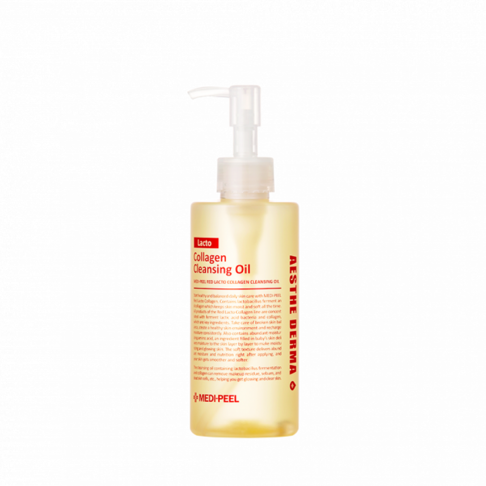 Гидрофильное масло с пробиотиками и коллагеном - Medi-Peel Red Lacto Collagen Cleansing Oil фото 2