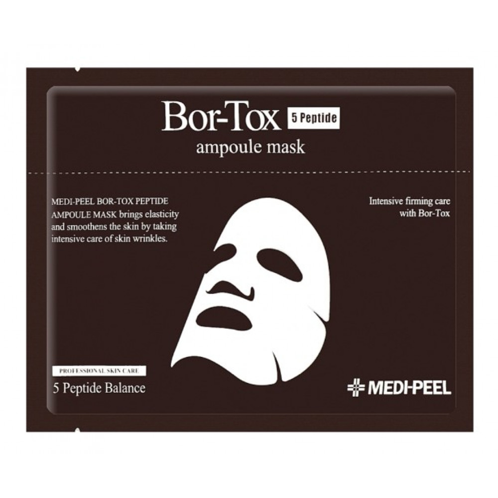 Тканевая лифтинг-маска с пептидным комплексом - Medi-Peel Bor-Tox 5 Peptide Ampoule Mask фото