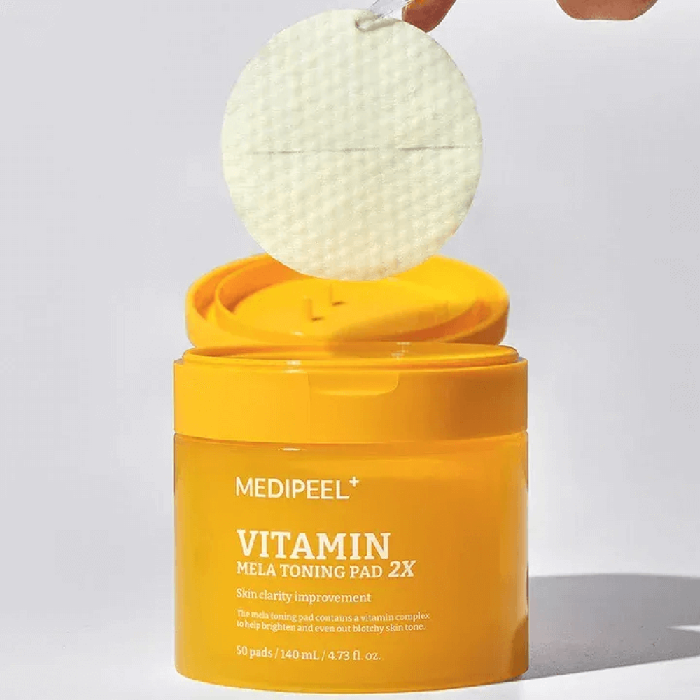 Тонизирующие витаминные педы для лица - Medi-Peel Vitamin Mela Toning Pad 2X фото 2