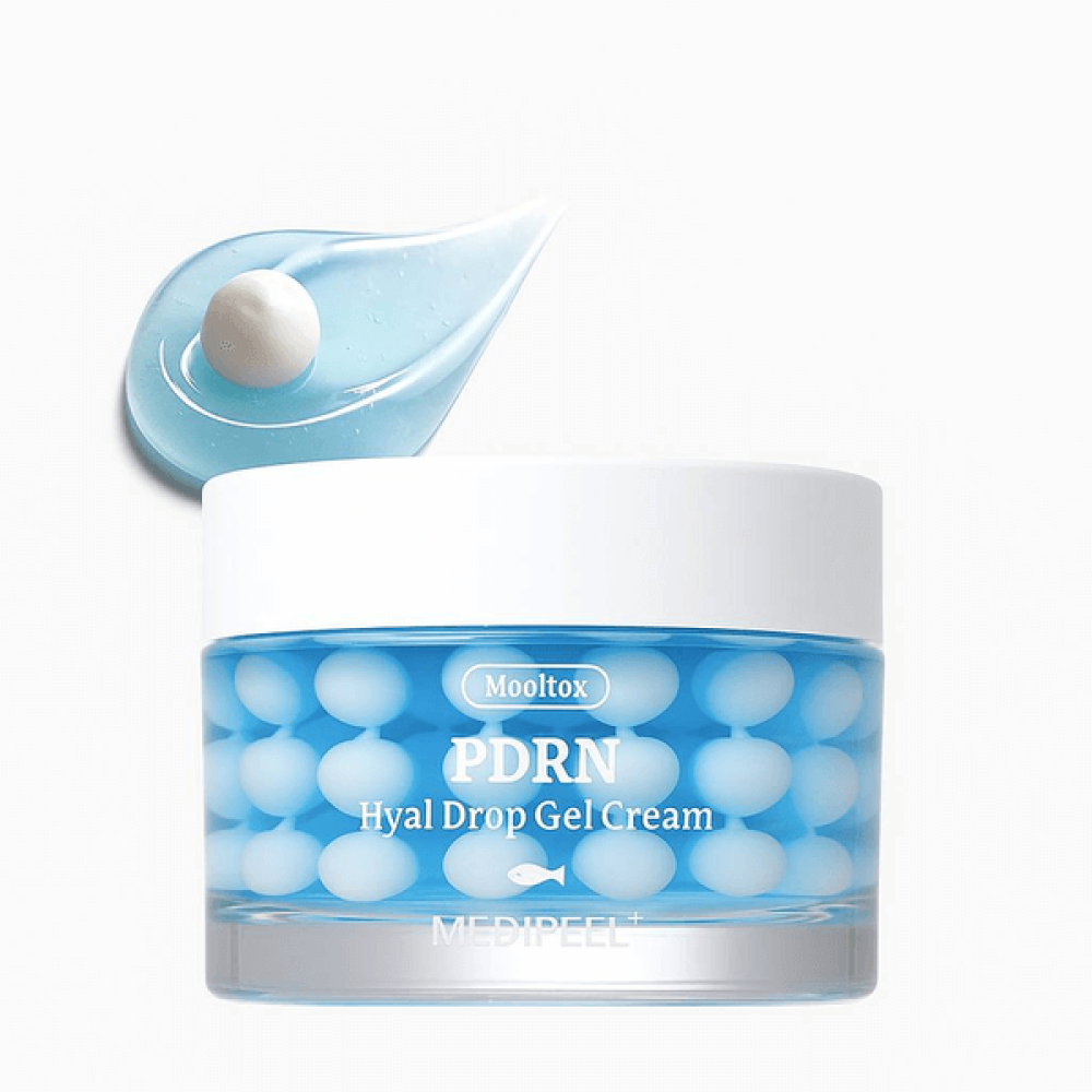 Капсульный лифтинг гель-крем из PDRN - Medi-Peel Mooltox PDRN Hyal Drop Gel Cream фото 2