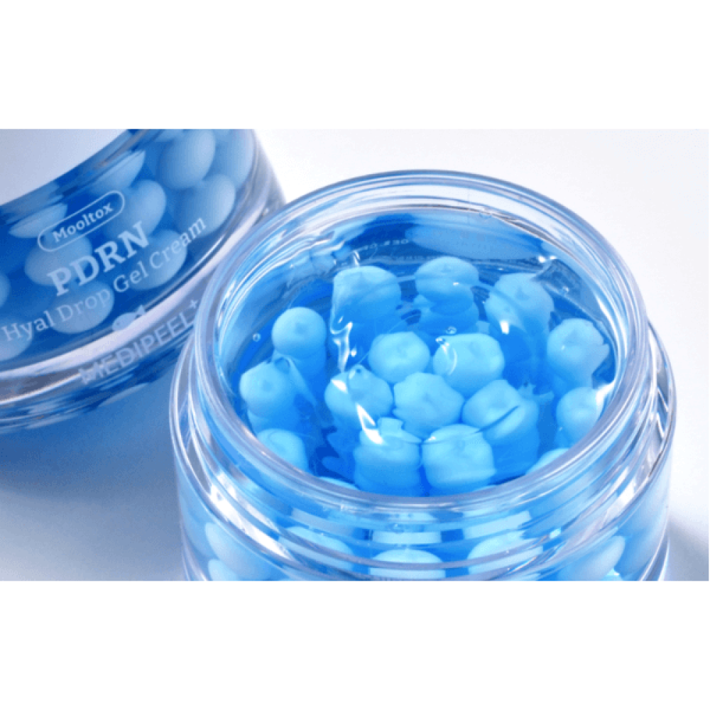 Капсульный лифтинг гель-крем из PDRN - Medi-Peel Mooltox PDRN Hyal Drop Gel Cream фото 3
