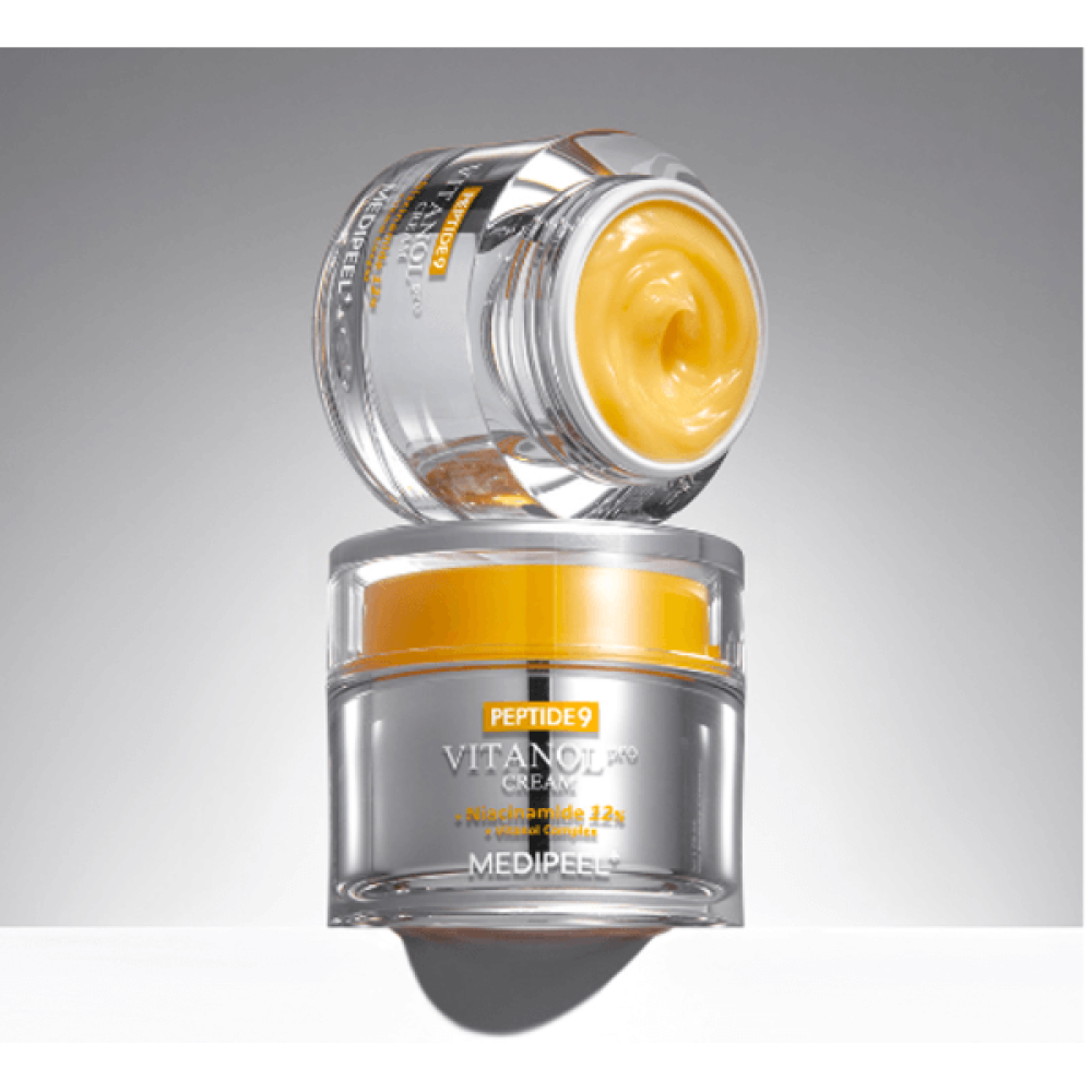 Крем для лица с пептидами с витаминным комплексом - Medi-Peel Peptide 9 Vitanol Pro Cream фото 2