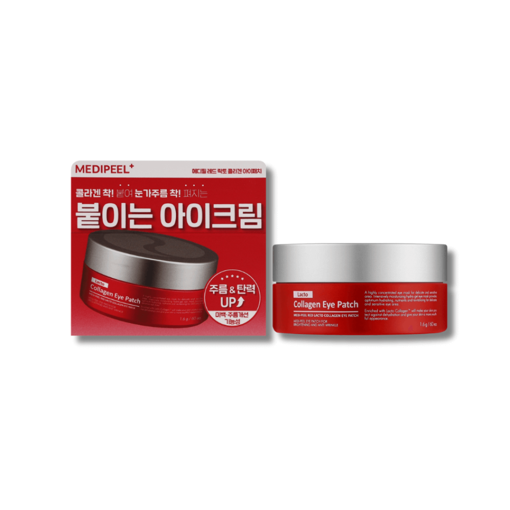 Лифтинг-патчи для век с гидролизованным коллагеном - Medi-Peel Red Lacto Collagen Eye Patch фото