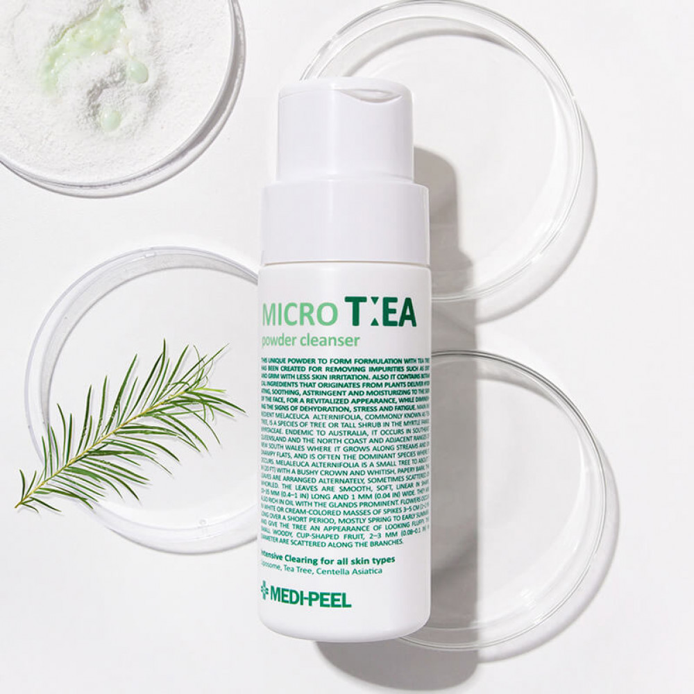Очищающая энзимная пудра - Medi-Peel Micro Tea Powder Cleanser фото 3
