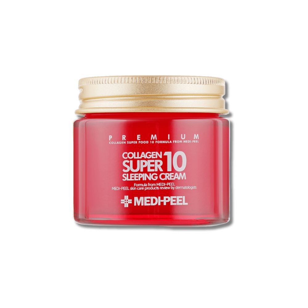Омолоджуючий нічний крем для обличчя з колагеном - Medi-Peel Collagen Super10 Sleeping Cream фото