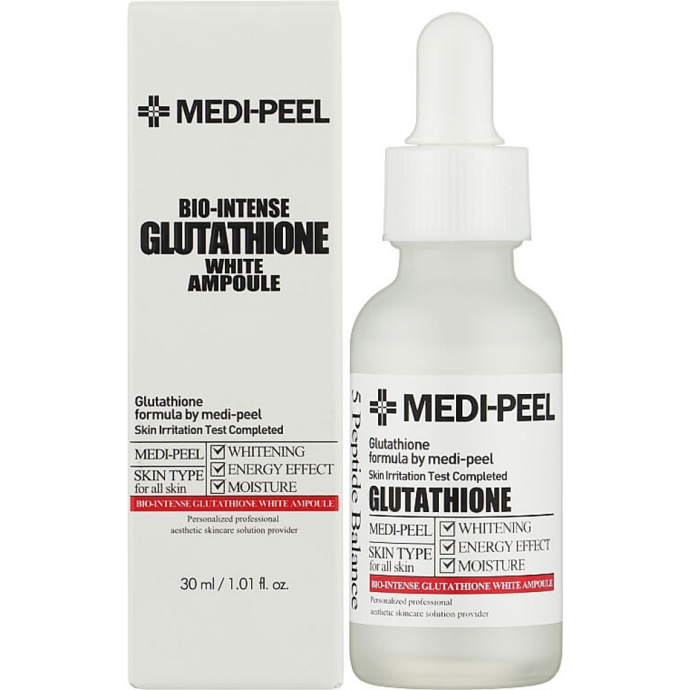 Освітлююча ампульна сироватка з глутатіоном - Medi-Peel Bio-Intense Gluthione 600 White Ampoule фото 4