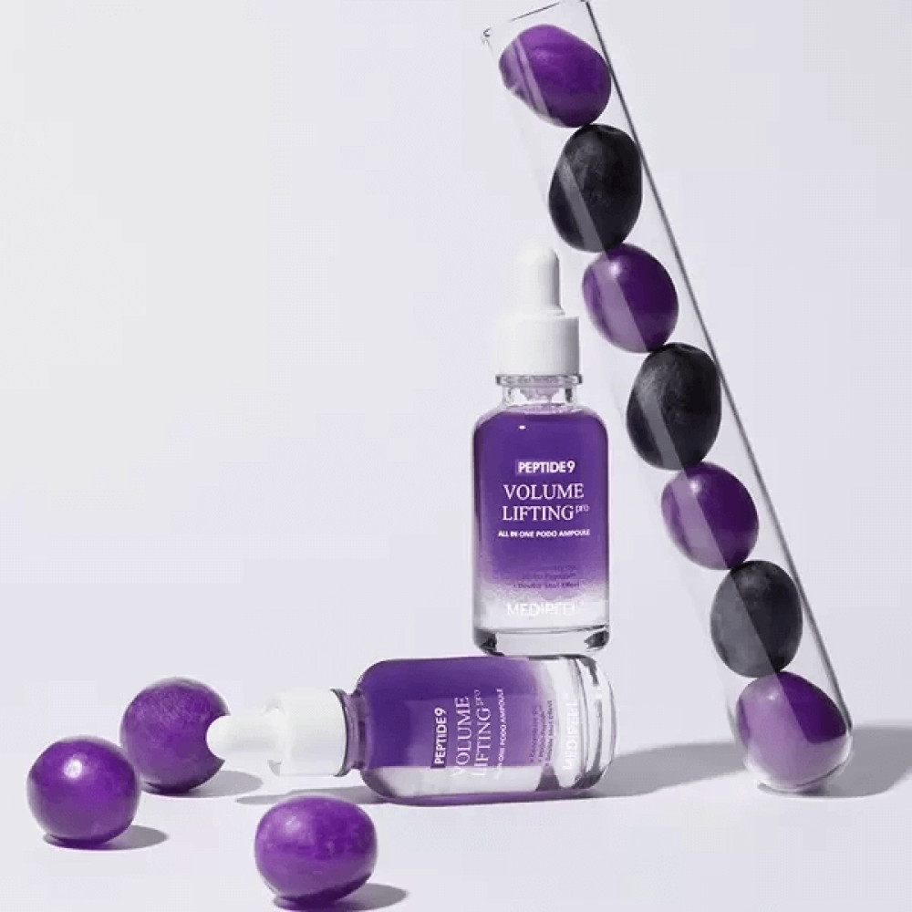 Сироватка омолоджувальна двофазна - Medi-Peel Peptide 9 Volume Lifting All in One Podo Ampoule Pro фото 3