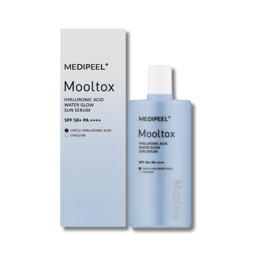 Солнцезащитная сыворотка для лица - Medi-Peel Hyaluronic Acid Mooltox Water Glow Sun Serum SPF 50+ PA++++ фото