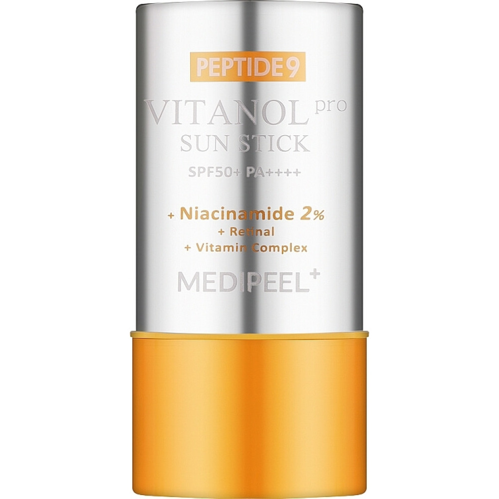 Стик солнцезащитный с пептидами и витаминами - Medi-Peel Peptide 9 Vitanol Sun Stick Pro SPF50+ фото 2
