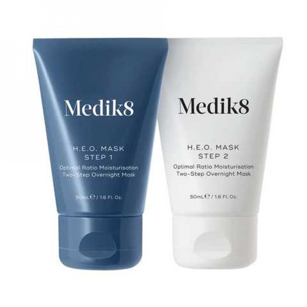 2-етапна нічна маска для оптимального зволоження - Medik8 H.E.O. Mask фото 2