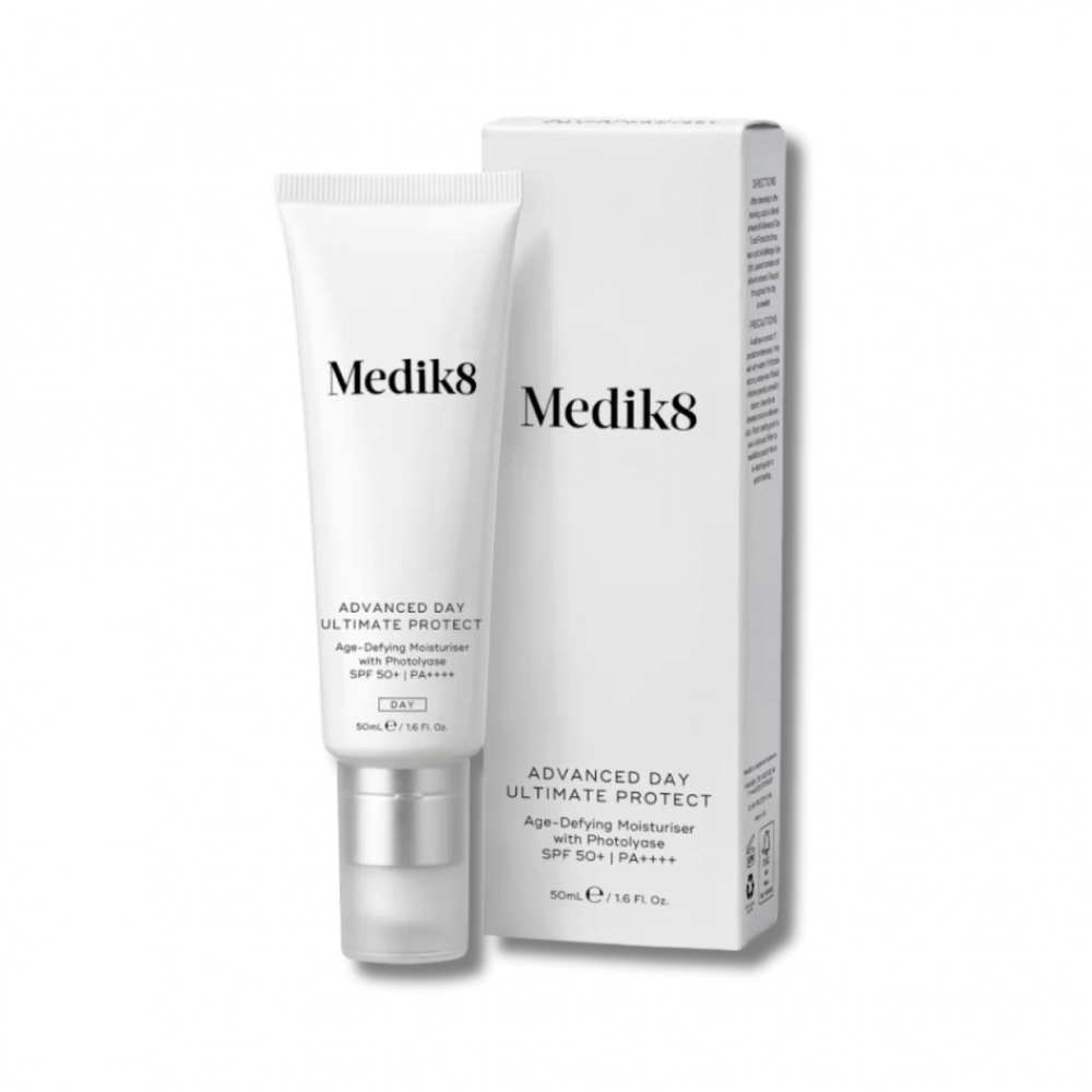 Антивозрастной увлажняющий солнцезащитный крем с фотолиазой, SPF 50+ и PA++++ - Medik8 Advanced Day Ultimate Protect SPF50 фото