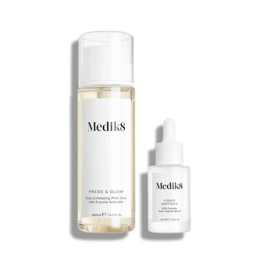 Лимитированный новогодний набор - Medik8 Brighten Up Instant Glow and Smooth Duo Kit фото 3