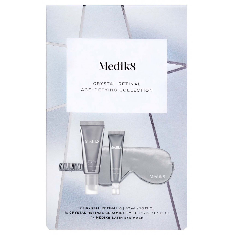 Лимитированный подарочный антивозрастной набор - Medik8 Crystal Retinal Age-Defying Collection Kit фото 3
