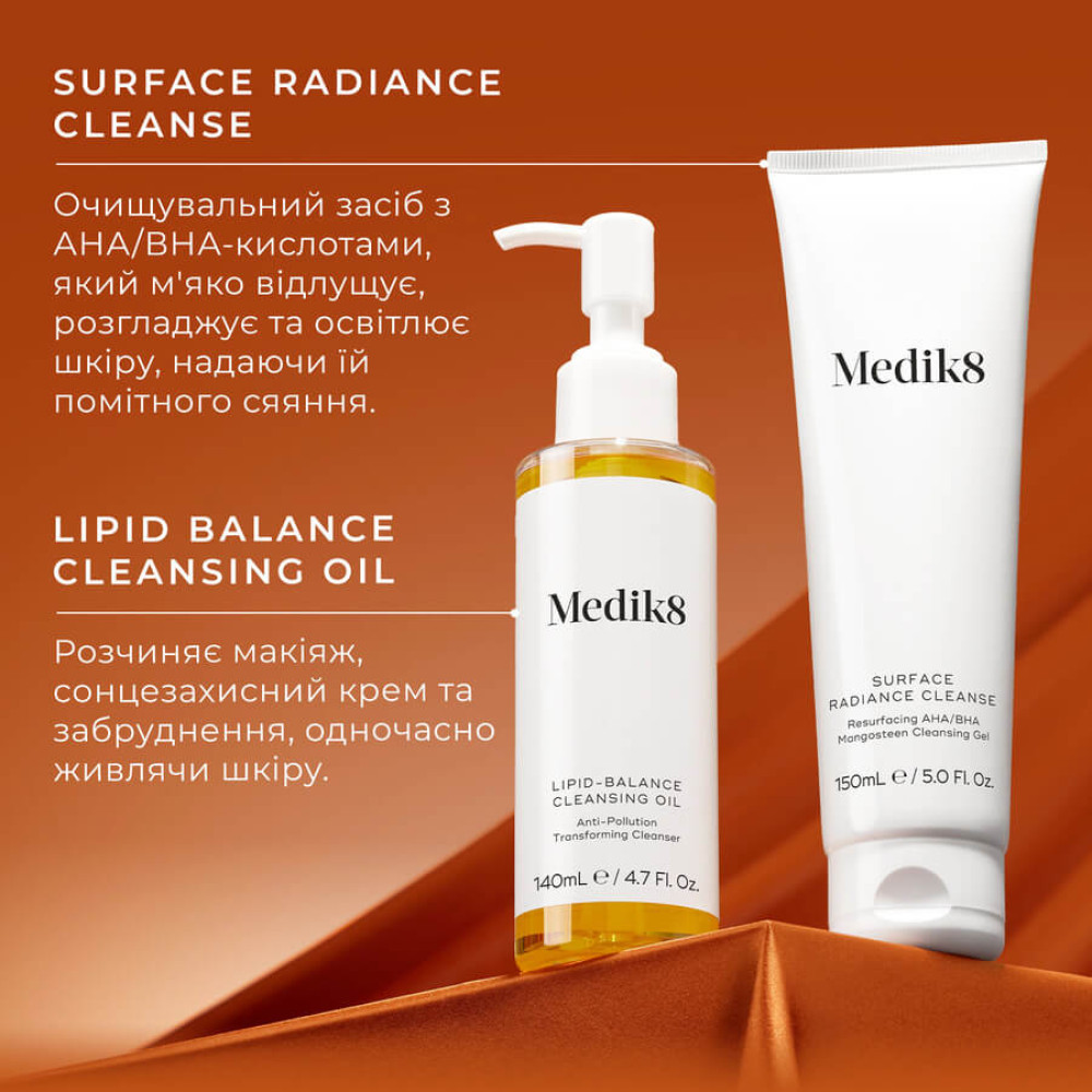 Набор для двухэтапного очищения кожи - Medik8 Complete Cleanse Kit фото 3